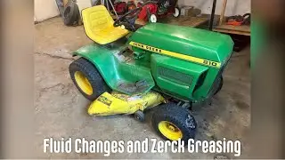 Fluid Changes and Greasing - John Deere 200 Series 