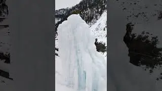 #kalam valley #Blue water #swat #snow 😍the beauty of Pakistan 💚🇵🇰2022.01.21 Blue water