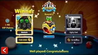 8 Ball Pool - WE GOT THE RING (HAPPY NEW YEAR 2017)