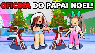INVADINDO A FABRICA DE PRESENTES DO PAPAI NOEL!  - Roblox