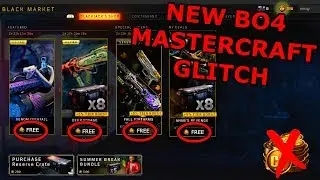 *NEW* INSTANT MASTERCRAFT CAMO GLITCH! BO4 GLITCHES! BO4 CAMO GLITCH! BO4 GLITCH!