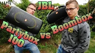 🔥🔥JBL Partybox 100 vs JBL Boombox!🔥🔥 Kt&oacute;ry lepszy?! Snajper i tarmoszenie Grzesia!