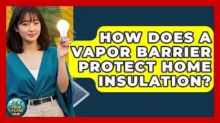 How Does A Vapor Barrier Protect Home Insulation? - Your Utilities Hub