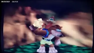 9-29-24 Nintendo 64 Banjo-Kazooie Intro Movie,Spiral Mountain,& Grunty's Lair Playthrough Part 1