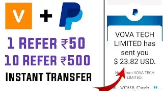 Vova App New offer August 2019 !! Refer & Earn Upto ₹397  Unlimited Money Earning Trick Vova App