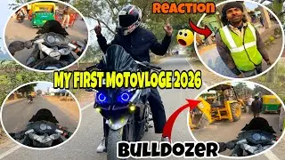 MY 1st MOTOVLOGE IN 2026👍/ PURA ATIKRAMAN SAF HO GYA (ARWAL)  ME 🔥🚀/ #vlog @Trakerkartikvloge