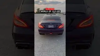 BRUTAL SOUND OF MERCEDES CLS 63S AMG🔥#mercedes #cls63s #amg #brutal #sound #subscribe #like