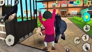 Monkey and Miss T in Scary Robber Home Clash New Update Prank - Android Gameplay