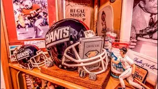 Incredible Sports Memorabilia Room