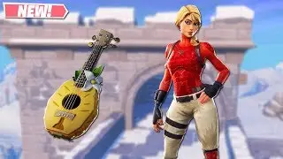 NEW LAGUNA SKIN GAMEPLAY! NEW LEAKED SKINS ON FORTNITE!! FORTNITE BATTLE ROYALE!!!