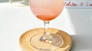 Rose and Lychee Sparkling Drink #beautiful #drink #pink #tea #aesthetic #rose