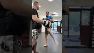 Lightning Fast Kicks ⚡ Muslim Salikhov Sharpens His Striking Game | #Shorts