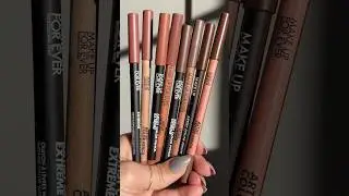 MAKE UP FOR EVER - Artist Color Pencil Extreme Waterproof Lip Liner🤎 #shorts #trending #viralshorts