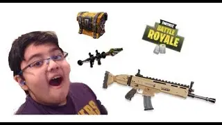 Fortnite Battle Royale: Me Vs. My Friend (Winner gets to Shoot Loser With a Water Gun)