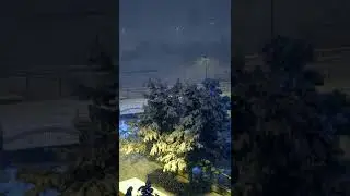 #shorts Snowing from My Window at Istanbul - January 2022