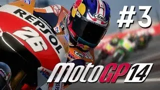 MotoGP 14 Walkthrough Part 3 - Career Mode AUSTIN TEXAS - PS4