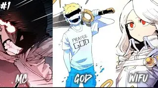 Loser in real life but god give him chance to live as mc in manhwa l Hindi l #manhwarecap #explain