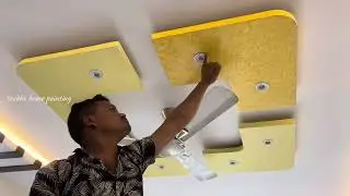 ROYAL PLAY DESIGN POMPOM ||  living room ceiling design new idea 💡 |