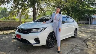 รีวิว HONDA CITY TURBO RS สีขาวแพลทินัม 759,000- BY.เซลล์เมล์โคราช