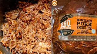 Instant Pot Aldi Boneless Pork Shoulder Roast Great for pulled pork gameday sandwiches for under $10