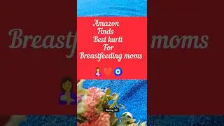AMAZON finds maternity kurti for breastfeeding moms #shorts #viral #trending #ytshorts #kurti #yt