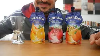 ASMR Drinking Sounds – Capri Sun Taste Test – Does it taste good?