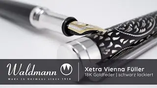 Waldmann Xetra Vienna Fountain Pen | 18K Nib | Lacquered