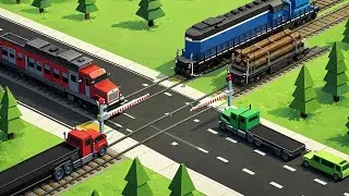 🚦 Railroad Crossing Mania &ndash; Ultimate Crossing Test | Gameplay #39
