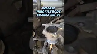 RELEASE THROTTLE BODY TOYOTA 1NR-VE #throttlebody #enginecontrolunit #removal #toyotaavanza