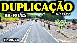 BR-101/ES OBRAS DE DUPLICA&Ccedil;&Atilde;O ENTRE ANCHIETA E ICONHA-ES #br101 #espiritosanto #obras #duplica&ccedil;&atilde;o 