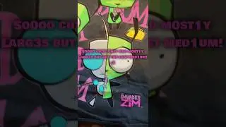 Hot topic haul! :3 #hottopic #hottopichaul #gir #invaderzim