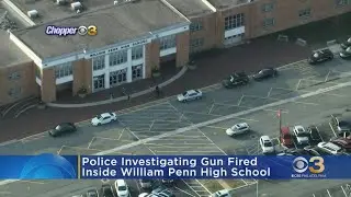 Gun fired inside William Penn High School: police