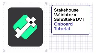 Stakehouse Validator x SafeStake DVT Onboard Tutorial
