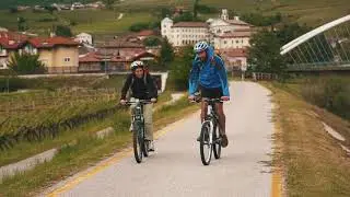 Cycling along the Adige