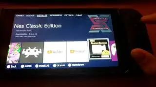 NINTENDO SWITCH Scene: NES Mini Project | Youtube (DaxGaming21)