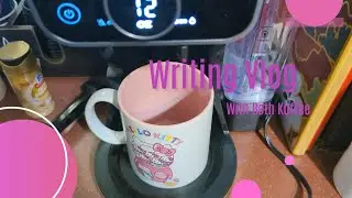 Writing Vlog | Rough Draft Challenge | Writing Through Chronic Health Issues