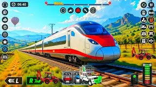 Indian train simulator gameplay | indian vehicles simulator 3D game 