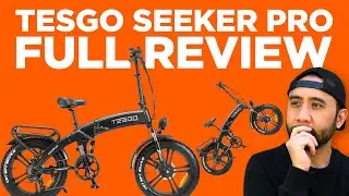 Seeker Pro: испытание складного электровелосипеда с толстыми шинами от Tesgo! | RunPlayBack