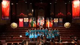 The Big Project sing Loch Lomond at the Usher Hall Edinburgh