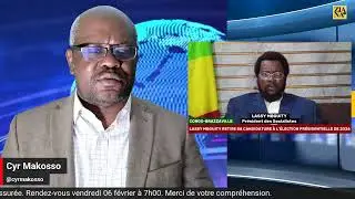 INVITE POLITIQUE. Lassy Mbouity, Président des Socialistes