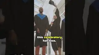 Cap Toss Mystery Revealed! 🎓🔍 Why Do Graduates Throw Their Caps? 🤔✨#shorts #why #explained #science