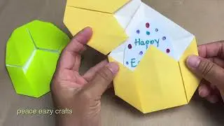 Easter  Origami | Easy Easter craft | Peace eazy craft