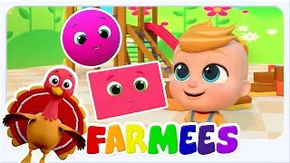 Formen Lied Lernvideo f&uuml;r Kinder 🔺🔵⬛ | Kinderreime