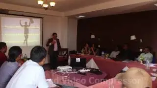 B.P. Regmi Mind power Training for Uttarbahini cooperative at Ngarkot