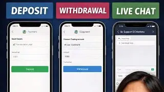 Panduan ECMarkets Pemula: Cara Deposit, Withdrawal, dan Live Chat CS di HP