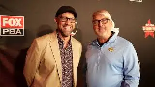 Tom Clark on the Red Carpet at the 2021 CP3 PBA Celebrity Invitational