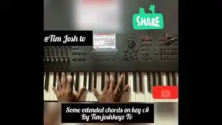 Some extended chords on key c#, it's a request