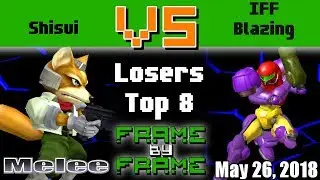 FxF12 - Melee Losers Top 8 - Shisui (Fox) VS IFF Blazing (Samus)