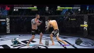 Alexander volkanovski vs Korean zombie Highlights UFC Games 🔥💯