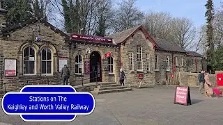 Stacje na linii kolejowej Keighley and Worth Valley Railway #kwvr #keighleyandworthvalleyrailway